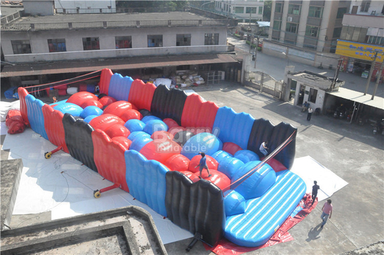 মজার বড় inflatable বাধা কোর্স প্রায় ঝাঁপ 5k জন্য টিম ইভেন্ট ঝাঁপ কাসল inflate কম্বো