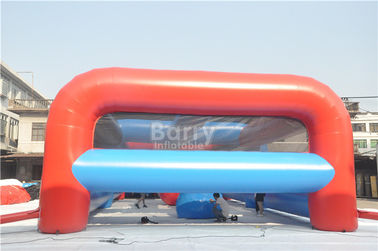 কাস্টম তৈরি বিগ ইভেন্ট উন্মাদ 5k Inflatable বাধা কোর্স প্রাপ্তবয়স্কদের এবং কিডস জন্য বড় বল