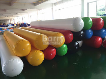 পিভিসি Tarpaulin Inflatable জল খেলনা ব্যারিয়ার জল পাইপ SCT EN71 লেক উপর জল খেলা