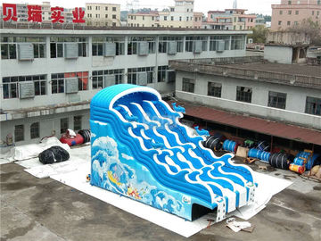 সাঁতার পুল, প্রাপ্তবয়স্ক Inflatable জল পার্ক স্লাইড জন্য দৈত্য Inflatable জল স্লাইড